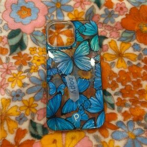 Loopy Case Blue Butterfly Phone Case